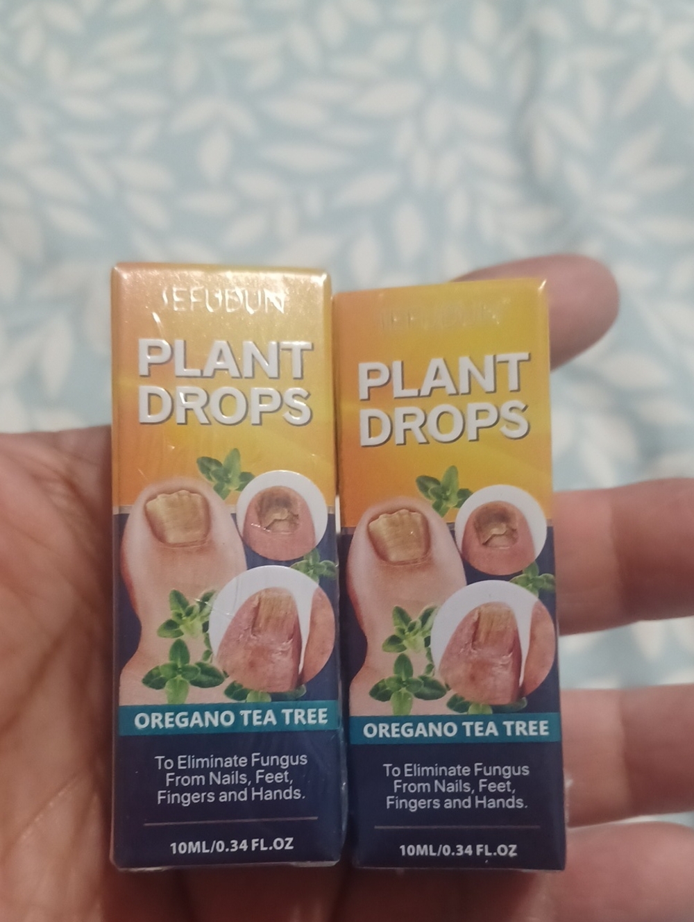 Oregano Tea Tree Antifungal Nail Serum -  2 pack